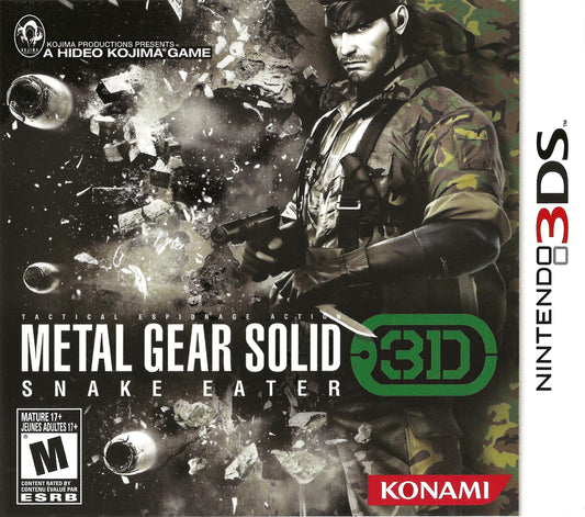 Metal Gear Solid Snake Eater 3D