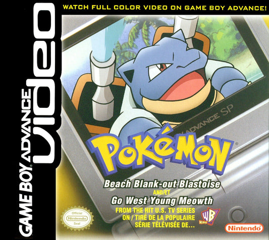 Pokemon Beach Blank-out Blastoise / Go West Young Meowth - Video