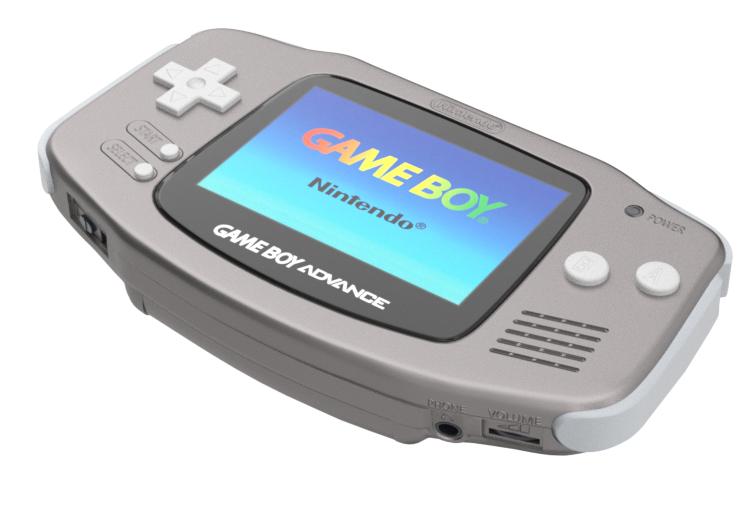 Game Boy Advance - Platinum (Silver)
