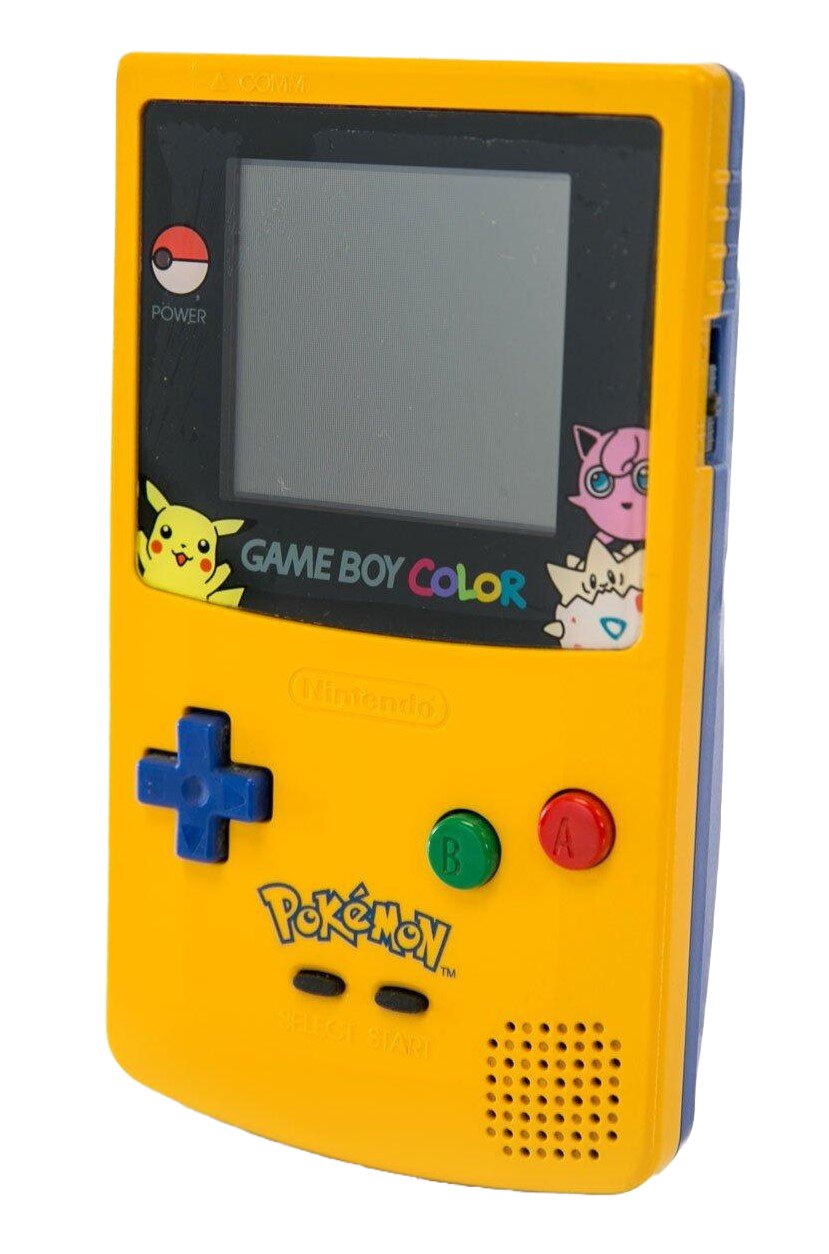 Game Boy Color - Pokemon Yellow Pikachu Edition