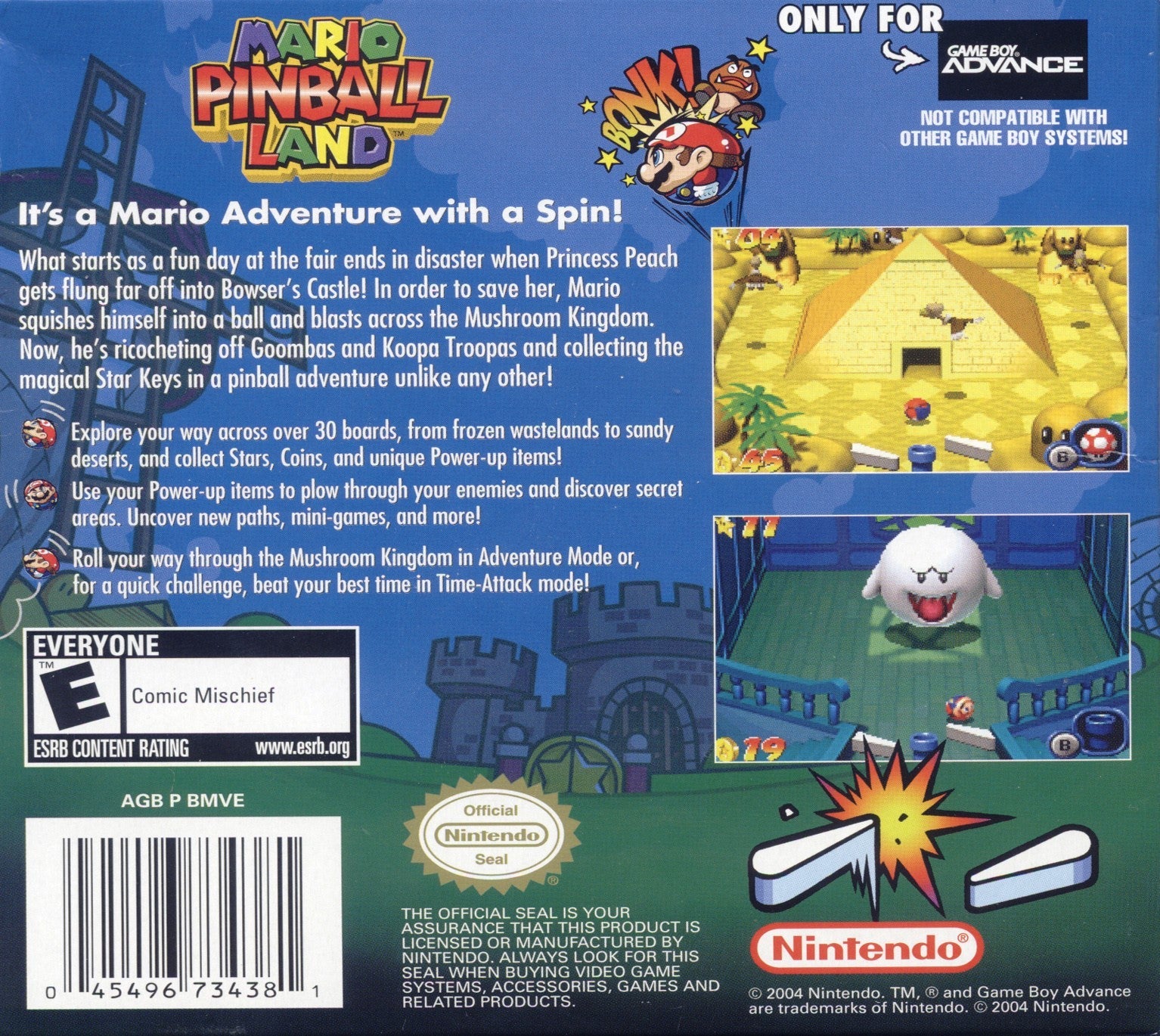 Mario Pinball Land