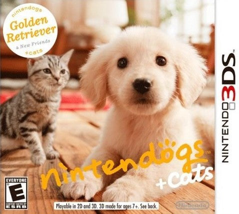Nintendogs + Cats:  Golden Retriever and New Friends