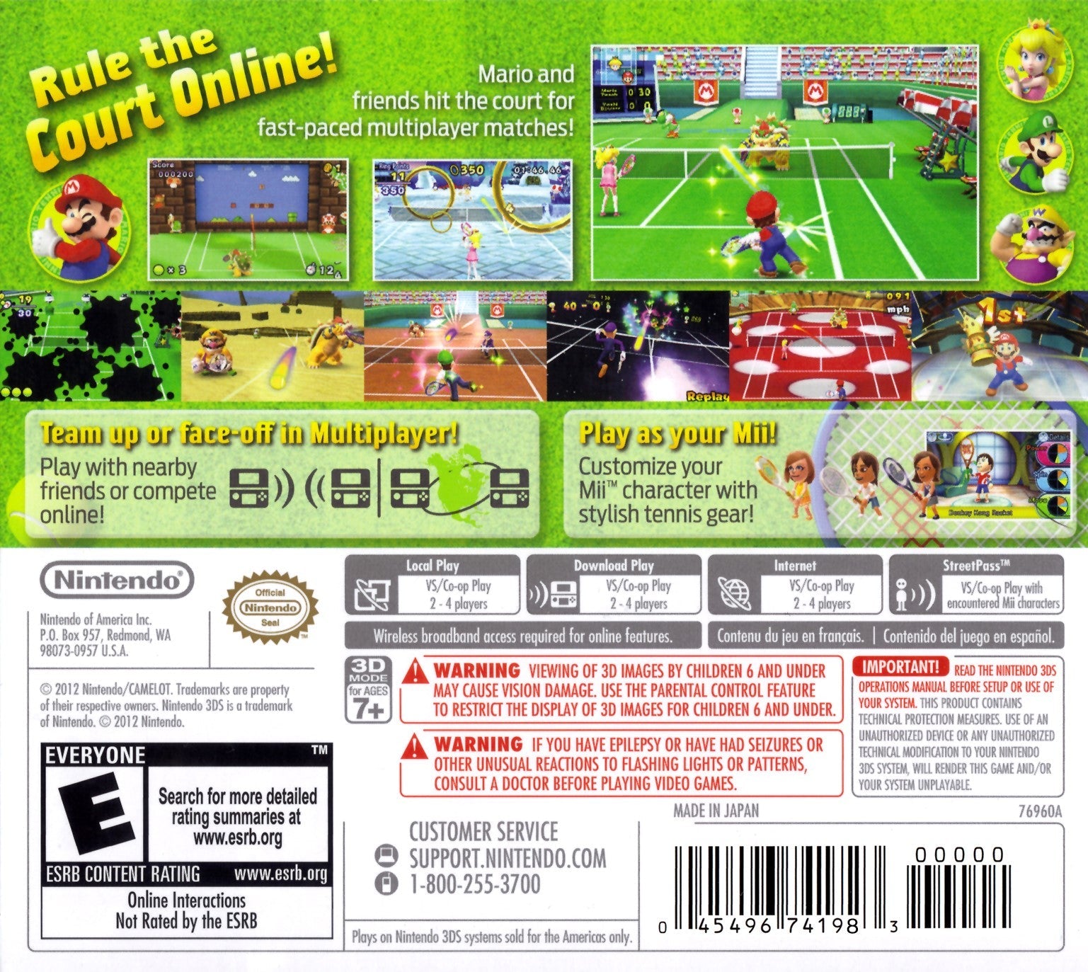 Mario Tennis Open