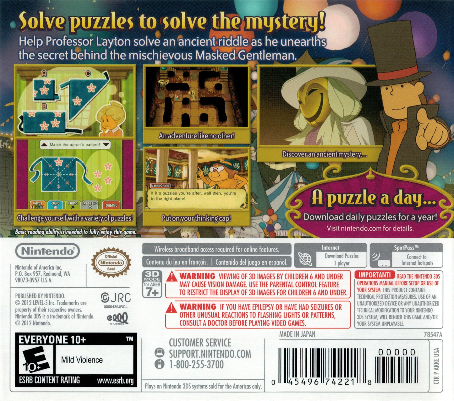 Professor Layton and The Miracle Mask