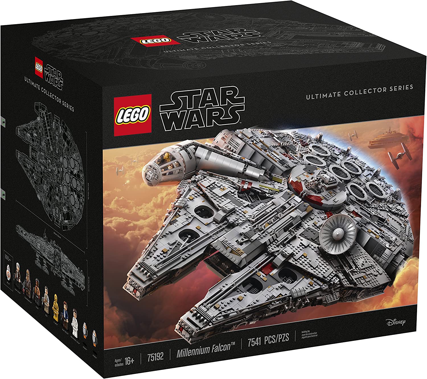 LEGO Star Wars Millennium Falcon 75192 Building Kit (7541 Piece)