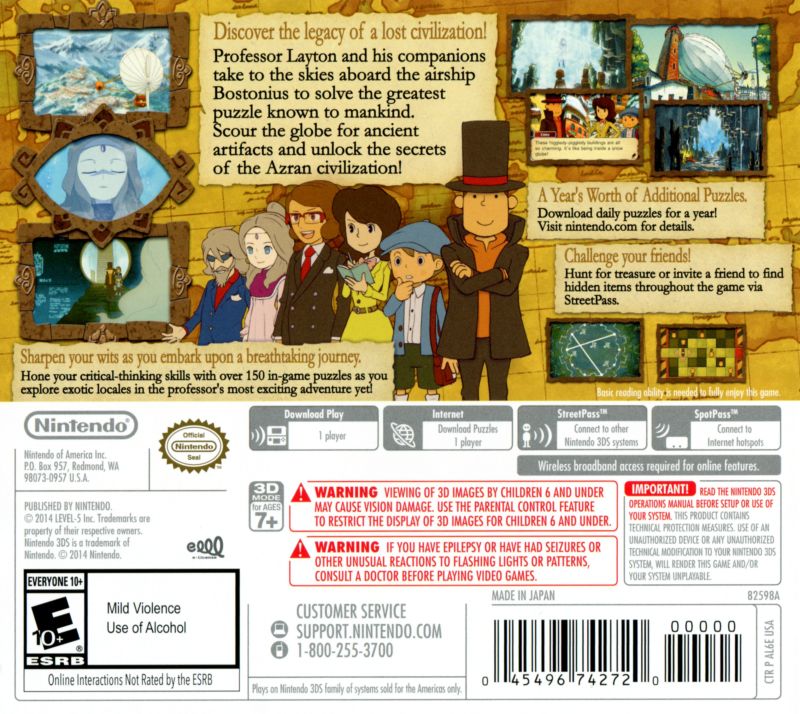 Professor Layton and the Azran Legacy