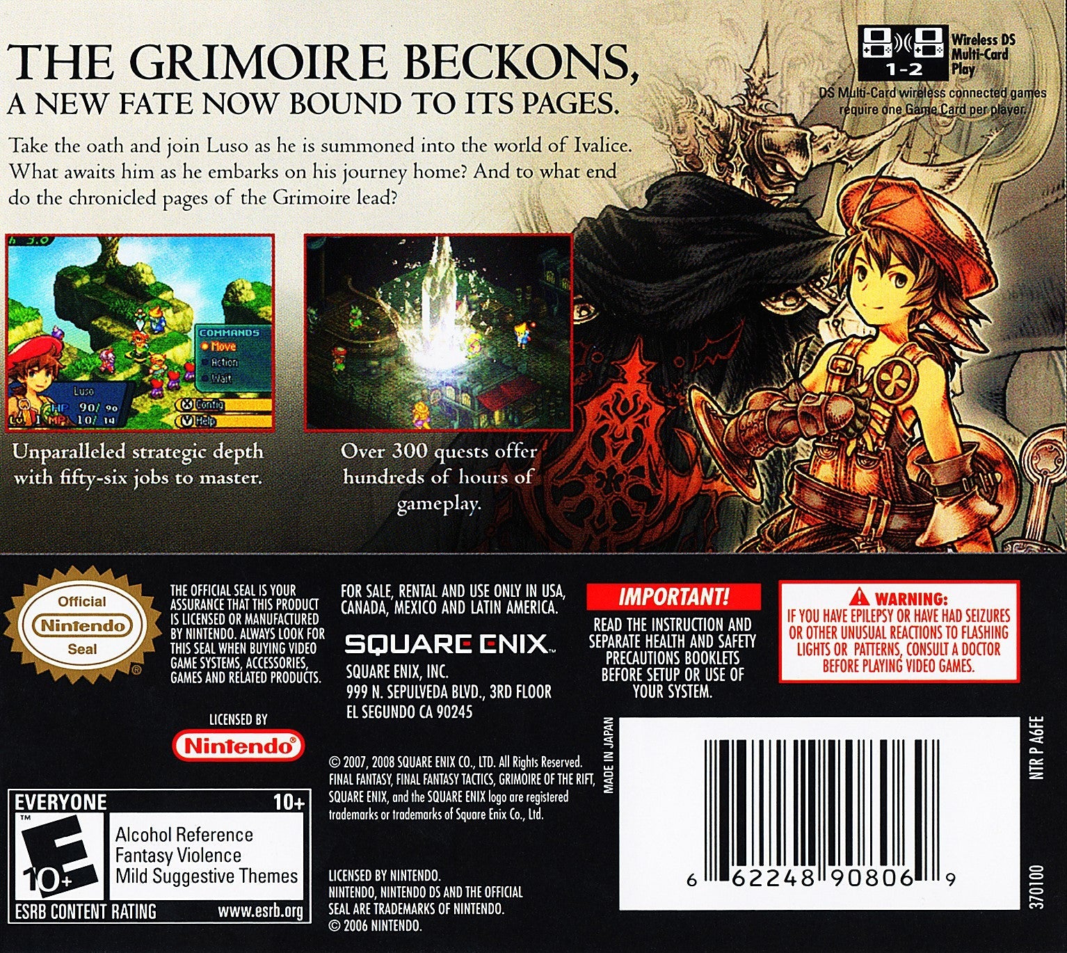 Final Fantasy Tactics A2: Grimoire of the Rift