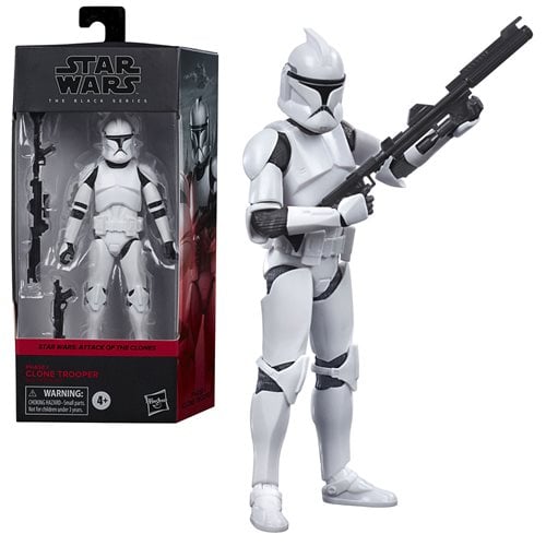 Phase I Clone Trooper (Attack of Clones) - Star Wars: The Black Series 6" Action Figure
